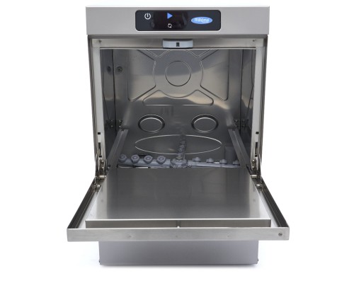 Undercounter Dishwasher - 40 x 40cm - with Drain, Rinse Aid and Soap Pump - Digital Display - 230V