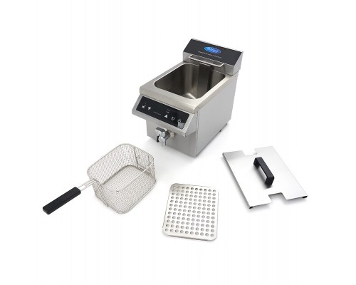 Deep Fryer - 8L - 1 Basket - Induction - with Drain Tap