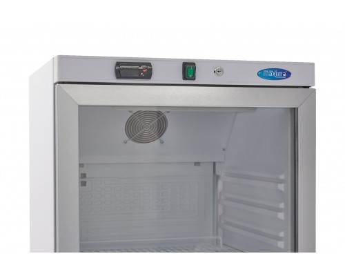 Fridge - 400L - White - with Glass Door