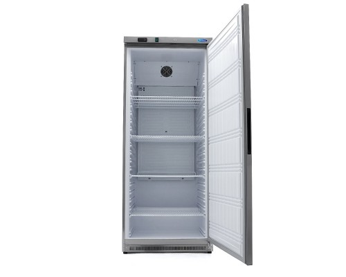 Fridge - 600L - 4 Adjustable Shelves - Stainless Steel