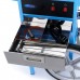 Candy Floss Machine – Ø 52cm – Blue – with Cart