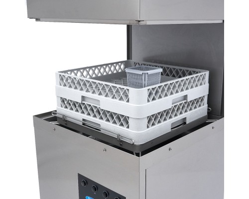 Pass Through Dishwasher - 50x50cm - With Drain, Rinse Aid and Soap Pumps - 400V