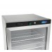 Fridge - 200L - Black - with Glass Door