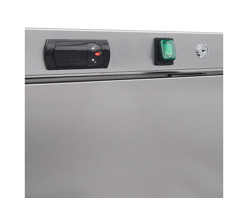 Freezer - 400L - 6 Fixed Shelves - Stainless Steel