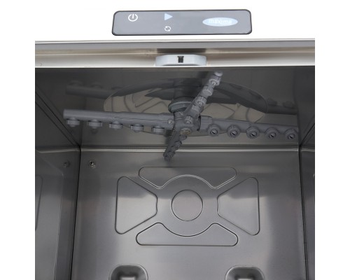 Undercounter Dishwasher - 50 x 50cm - with Drain, Rinse Aid and Soap Pump - Digital Display - 230V