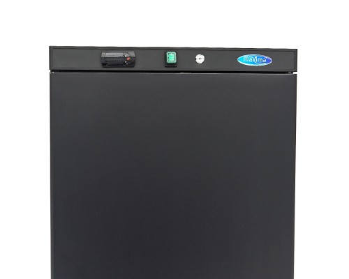 Fridge - 400L - 4 Adjustable Shelves - Black