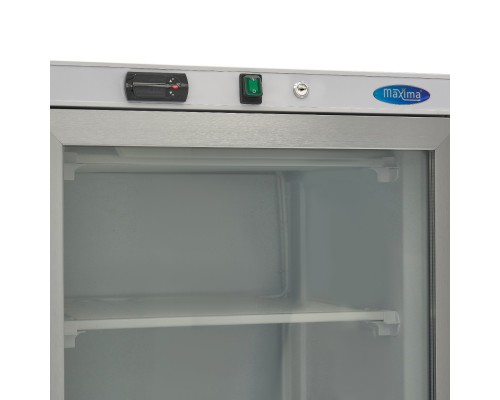 Freezer - 400L - White - with Glass Door