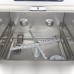 Undercounter Dishwasher - 50 x 50cm - with Drain, Rinse Aid and Soap Pump - Digital Display - 400V