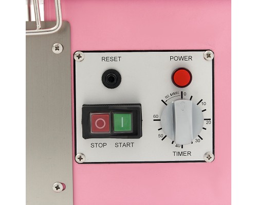 Dough Mixer - 8L - 4,5kg Dough - Pink