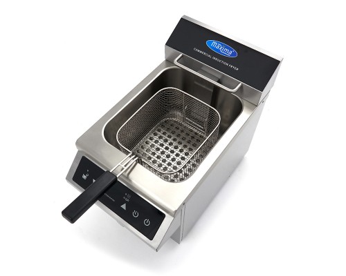 Deep Fryer - 8L - 1 Basket - Induction - with Drain Tap