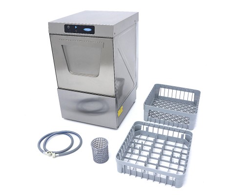 Undercounter Dishwasher - 40 x 40cm - with Rinse Aid Pump - Digital Display - 230V