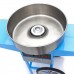 Candy Floss Machine – Ø 52cm – Blue – with Cart