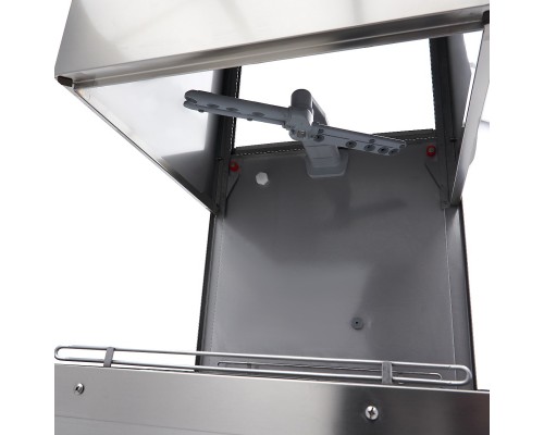 Pass Through Dishwasher - 50x50cm - With Drain, Rinse Aid and Soap Pumps - 400V