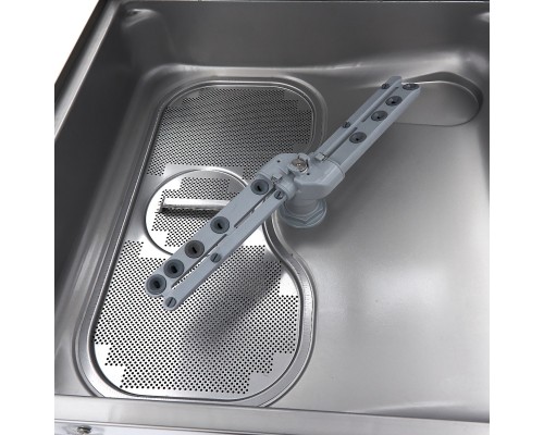 Pass Through Dishwasher - 50x50cm - With Drain, Rinse Aid and Soap Pumps - 400V