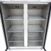 Freezer - 1200L - 6 Adjustable Shelves (2/1GN) - Stainless Steel - with Glass Door