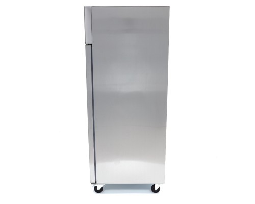 Fridge - 1200L - 6 Adjustable Shelves (2/1 GN) - on Wheels - Stainless Steel