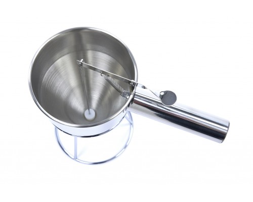 Batter Dispenser - 1,3L - Stainless Steel - incl Dosing Button