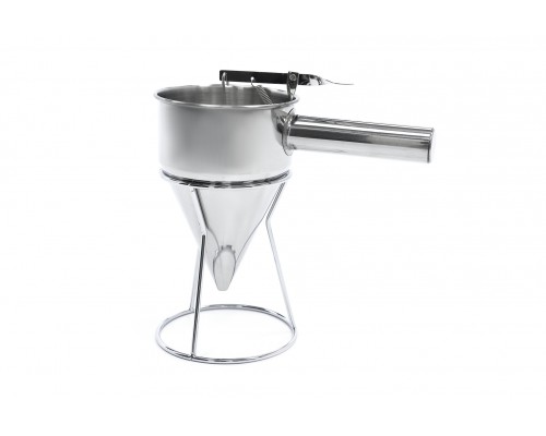 Batter Dispenser - 1,3L - Stainless Steel - incl Dosing Button