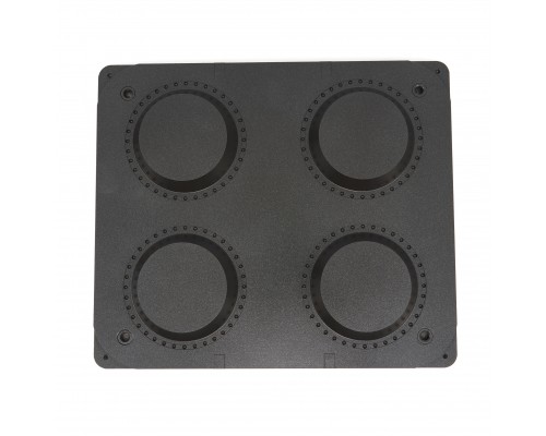 Tartlet Mould - Round - 124/100 mm - 4 pieces