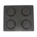 Tartlet Mould - Round - 124/100 mm - 4 pieces