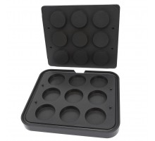 Tartlet Mould - Cylinder - 80 mm - 9 pieces