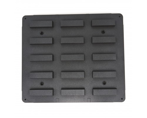 Tartlet Mould - Rectangle - 90x30/85x26 mm - 15 pieces