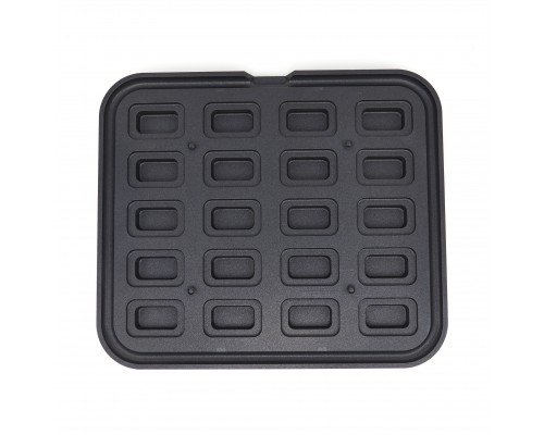 Tartlet Mould - Rectangle - 64x41/45x22 mm - 20 pieces