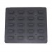 Tartlet Mould - Rectangle - 64x41/45x22 mm - 20 pieces