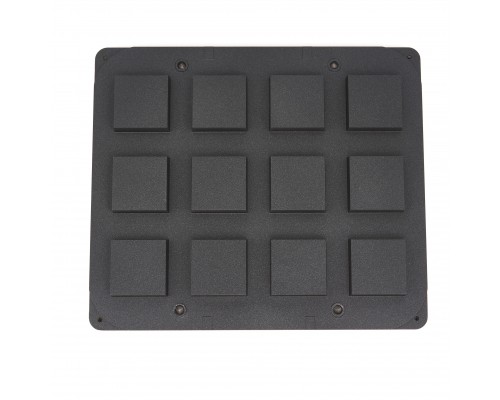 Tartlet Mould - Square - 72/62 mm - 12 pieces