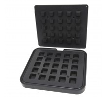 Tartlet Mould - Square - 39/29 mm - 25 pieces