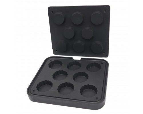 Tartlet Mould - Waved  - 84/71 mm - 8 pieces