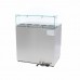 Pizza Prep Fridge - 90cm - 2 Doors - Fits 5 x 1/6 GN - incl Glass Cover