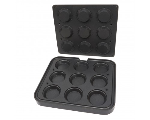 Tartlet Mould - Round - 89/65 mm - 9 pieces