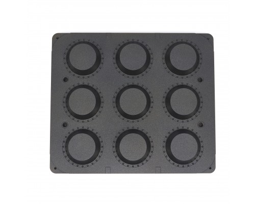 Tartlet Mould - Round - 89/65 mm - 9 pieces