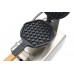 Waffle Maker - 1 Waffle - Round Honeycomb Pattern