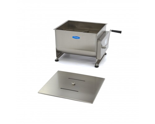 Meat Mixer - 40L - 35kg Meat - Double Axle - Manual