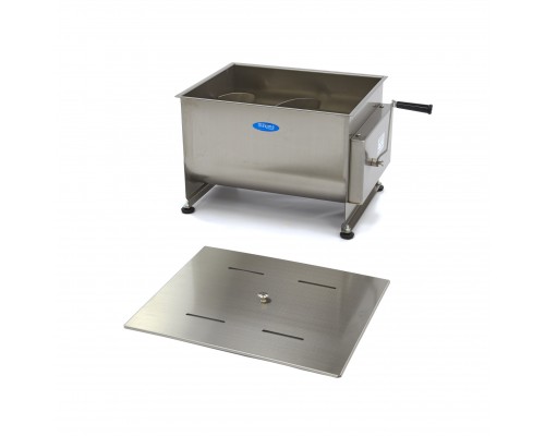 Meat Mixer - 50L - 43kg Meat - Double Axle - Manual