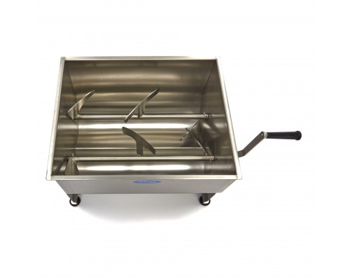 Meat Mixer - 50L - 43kg Meat - Double Axle - Manual