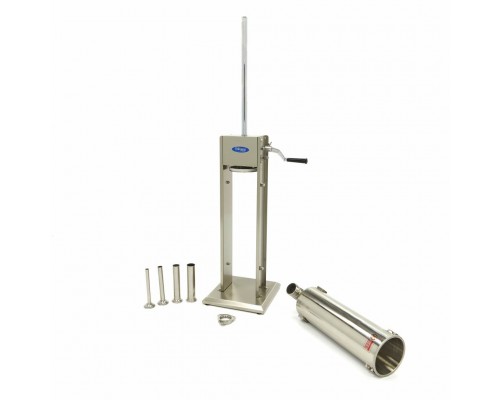 Sausage Stuffer - 7L - Vertical - incl 4 Filling Tubes