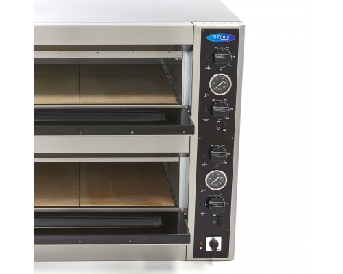 Pizza Oven - Fits 4 x Ø30cm Pizzas - Double Deck