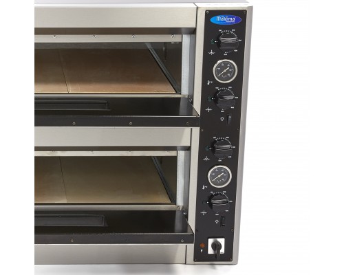 Pizza Oven - Fits 12 x Ø30cm Pizzas - Double Deck