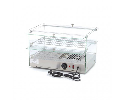 Heated Food Display - 50L - 55cm - 2 Shelves