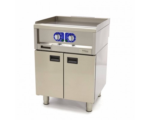 Commercial Grade Griddle - Smooth - Double Unit - 60cm Deep - Electric - 400V