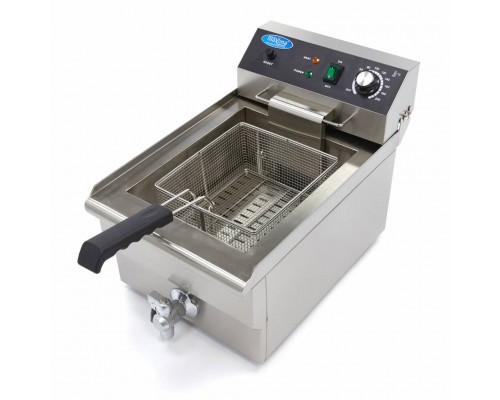 Deep Fryer - 16L - 1 Basket - with Drain Tap