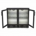 Drinks Fridge - 2 Hinged Doors - 4 Adjustable Shelves