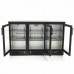 Drinks Fridge - 3 Hinged Doors - 6 Adjustable Shelves