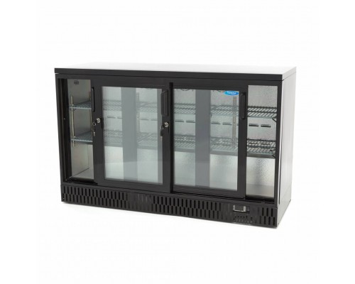 Drinks Fridge - 3 Sliding Doors - 6 Adjustable Shelves