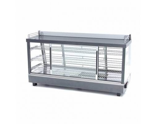 Heated Food Display - 186L - 121,5cm - 3 Shelves