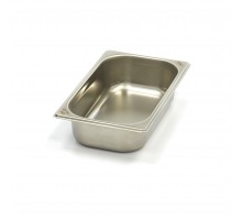 Gastronorm Container - 1/4 GN - 6,5cm Deep - Stainless Steel