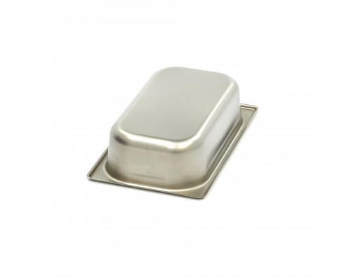 Gastronorm Container - 1/4 GN - 6,5cm Deep - Stainless Steel